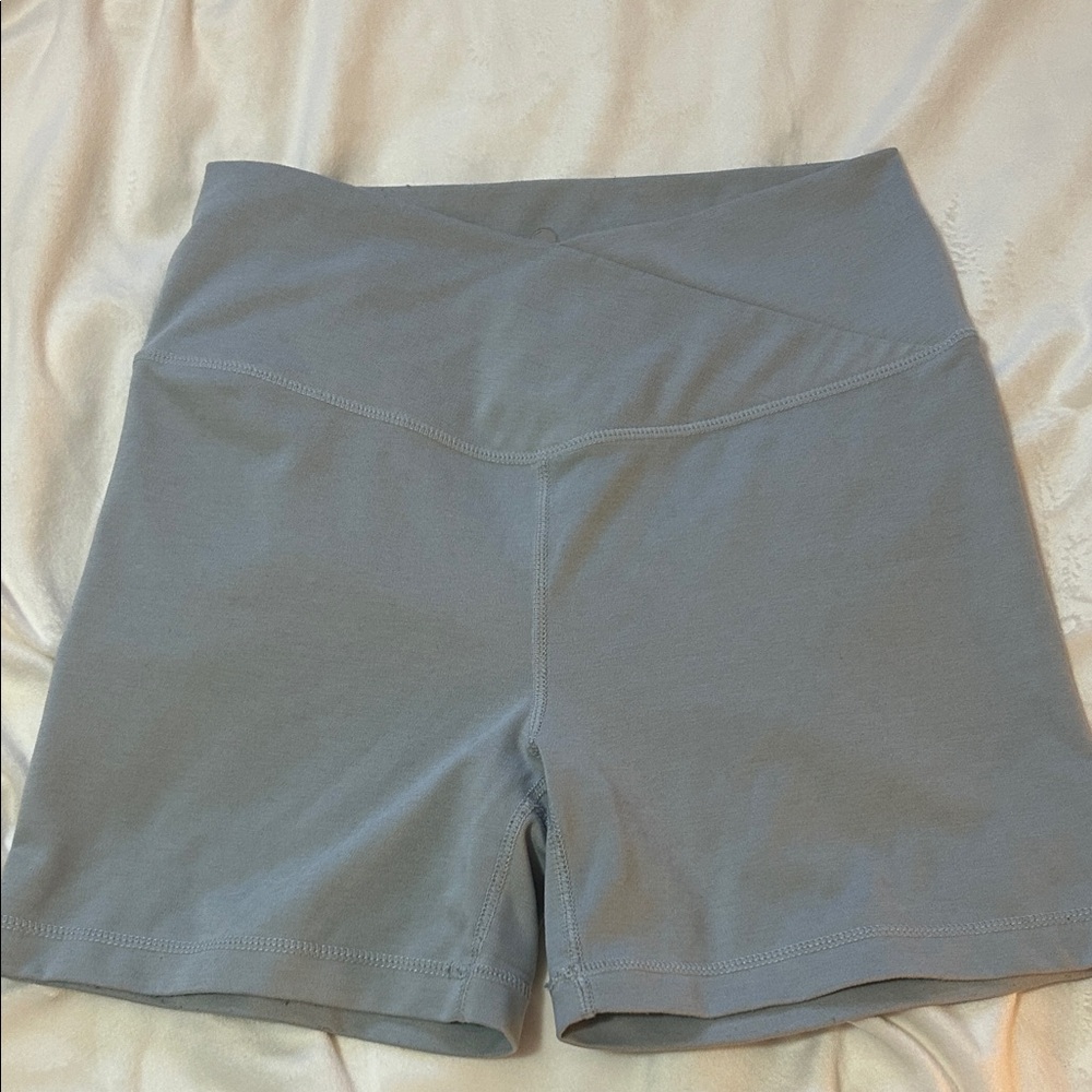 Yogalicious Women's Gray Bike Shorts